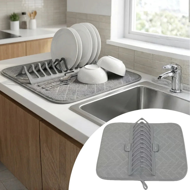 Microfiber Dish Drying Mat