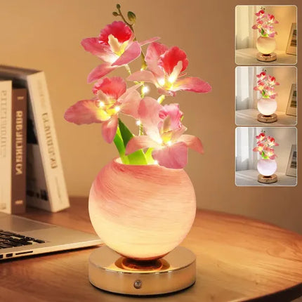 Orchid Vase Dimmable LED Lamp