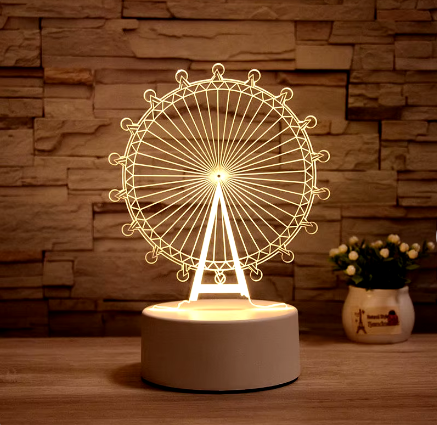 3D Lamp Desk (Roulette)