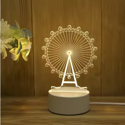 3D Lamp Desk (Roulette)
