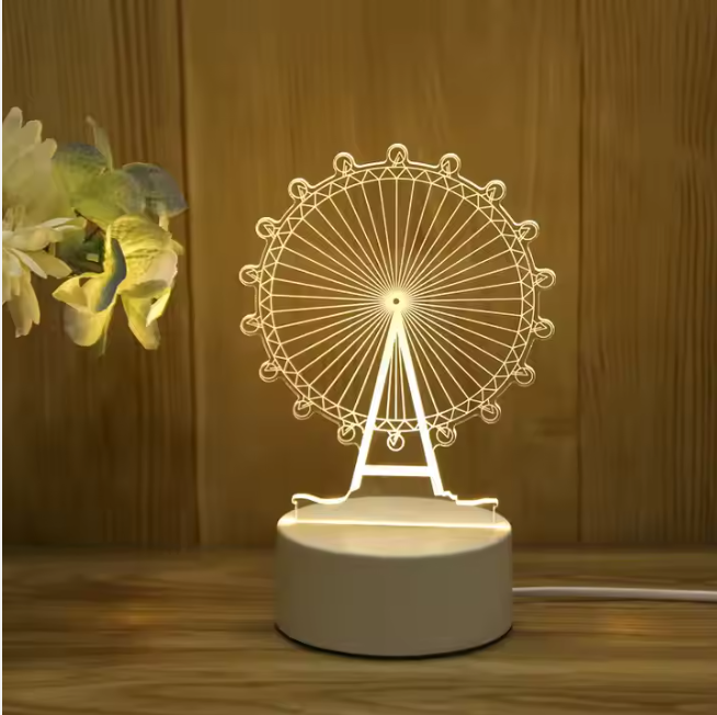 3D Lamp Desk (Roulette)