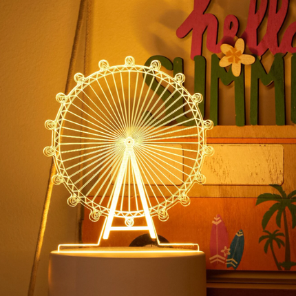 3D Lamp Desk (Roulette)