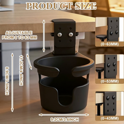 Rotating Desk Cup Holder