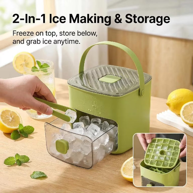 One-Touch Ice Bucket with Lid