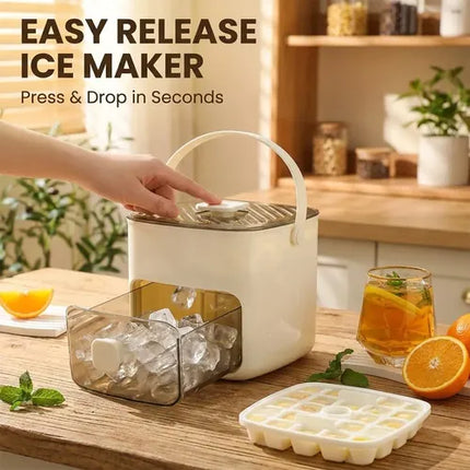 One-Touch Ice Bucket with Lid