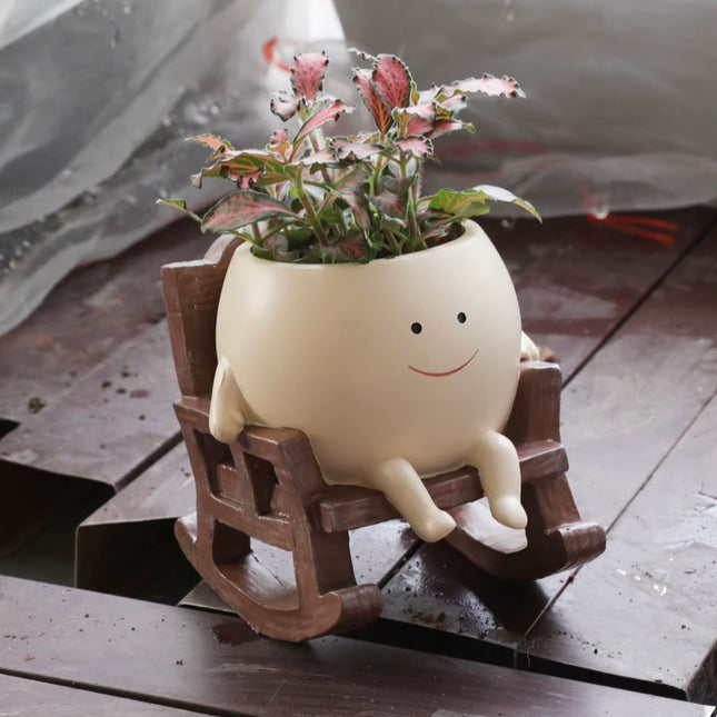 Rocking Chair Face Planter