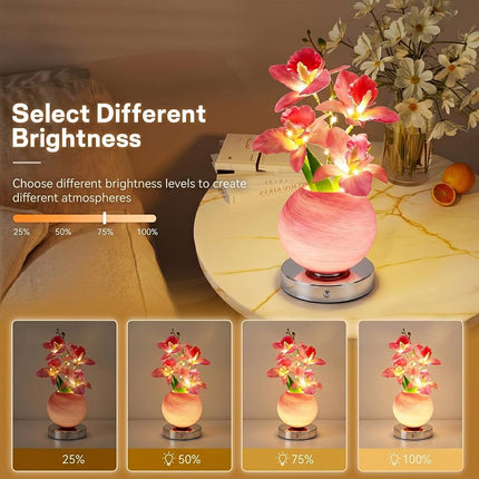 Orchid Vase Dimmable LED Lamp
