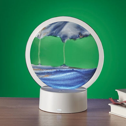3D sand art table lamp