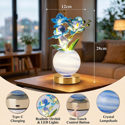 Charger led flower vase
