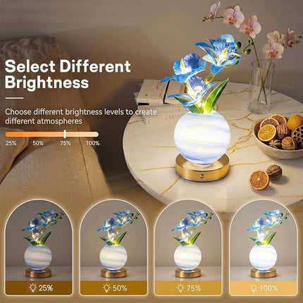 Charger led flower vase