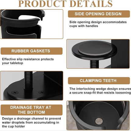 Rotating Desk Cup Holder