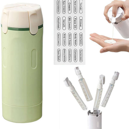 4-in-1 Travel Bottle Dispenser