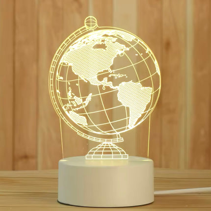 3D Lamp Desk(Globe)