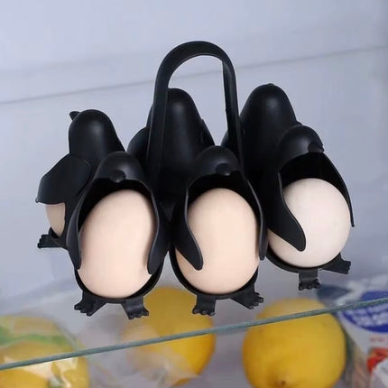 Penguin Egg Holder & Boiler Basket