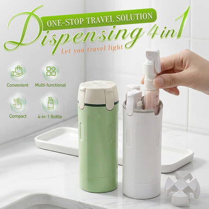 4-in-1 Travel Bottle Dispenser