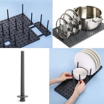 Drain bowl shelf