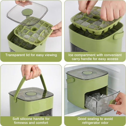 One-Touch Ice Bucket with Lid