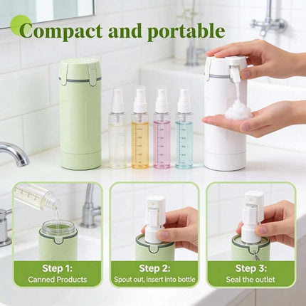 4-in-1 Travel Bottle Dispenser