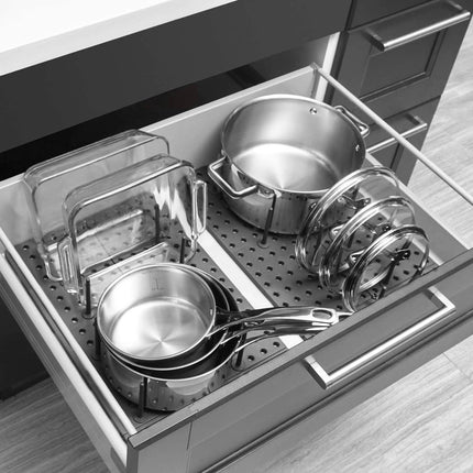 Drain bowl shelf