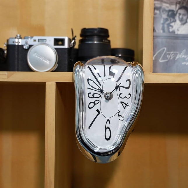 Melting Clock number