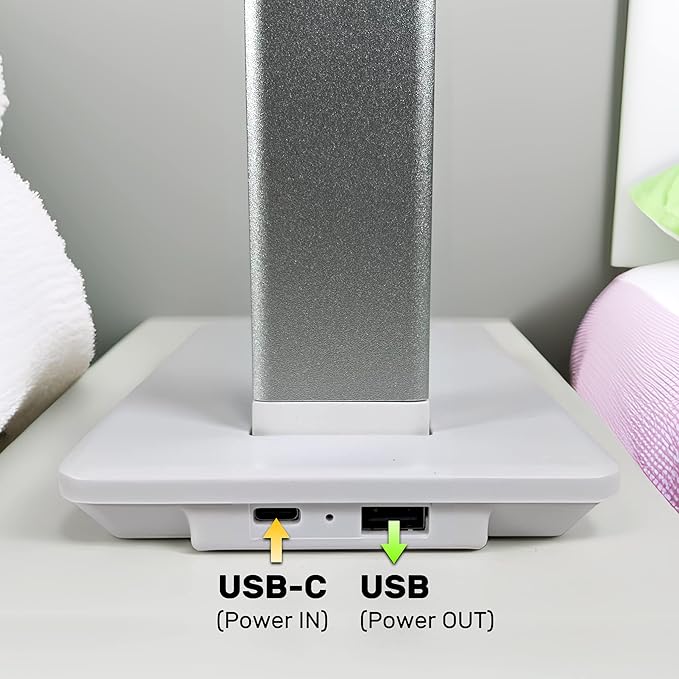 Flexible Desk Lamp With Phone Charger
