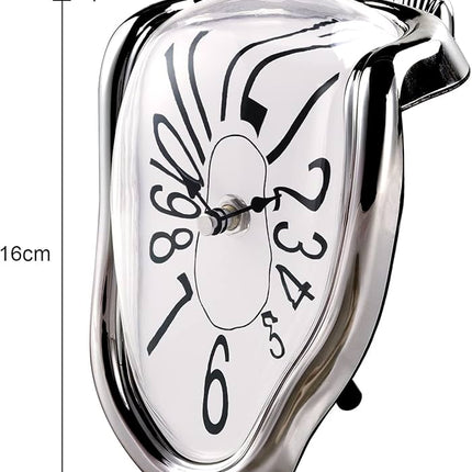 Melting Clock number