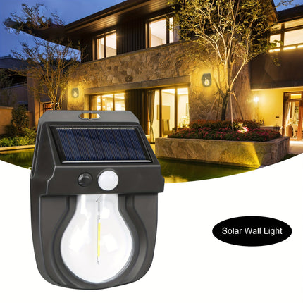 Solar Motion Sensor Wall Light